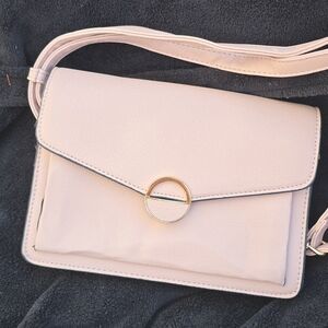 Elegant Cream Crossbody Bag